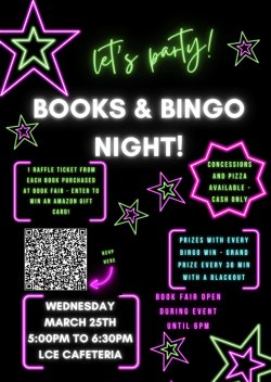 Books and Bingo Night